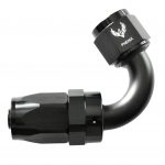 Compression Swivel Hose End -04 x 120°