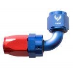 Compression Swivel Hose End -06 x 90°