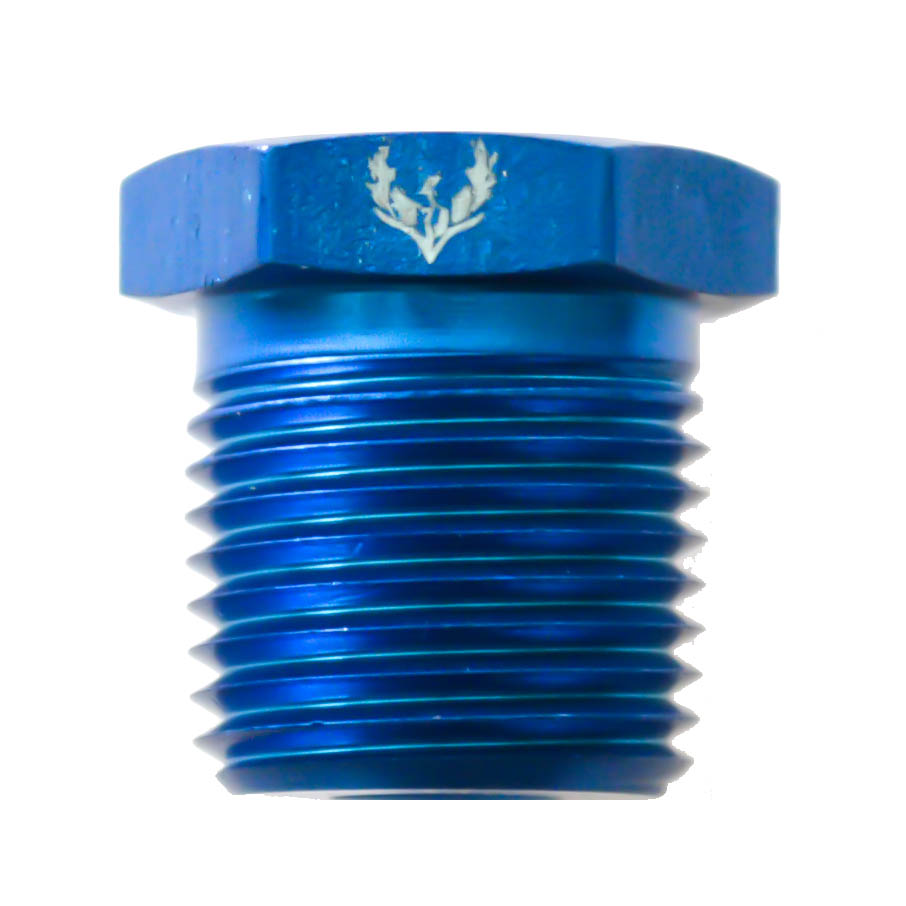 BXXXX-4 Metric to NPT Reducer Bushing. M22 x 1.50 | 1/4 NPT - Image 1