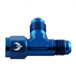 AN Flare TEE to Female Swivel On Run -16