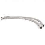 Brake Line SS Clear Coated 16"