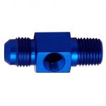 Flare To Pipe Adapter with 1/8 Port -06 | 3/8 NPT
