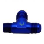 Flare to Pipe TEE on Run  -04 | 1/8 NPT