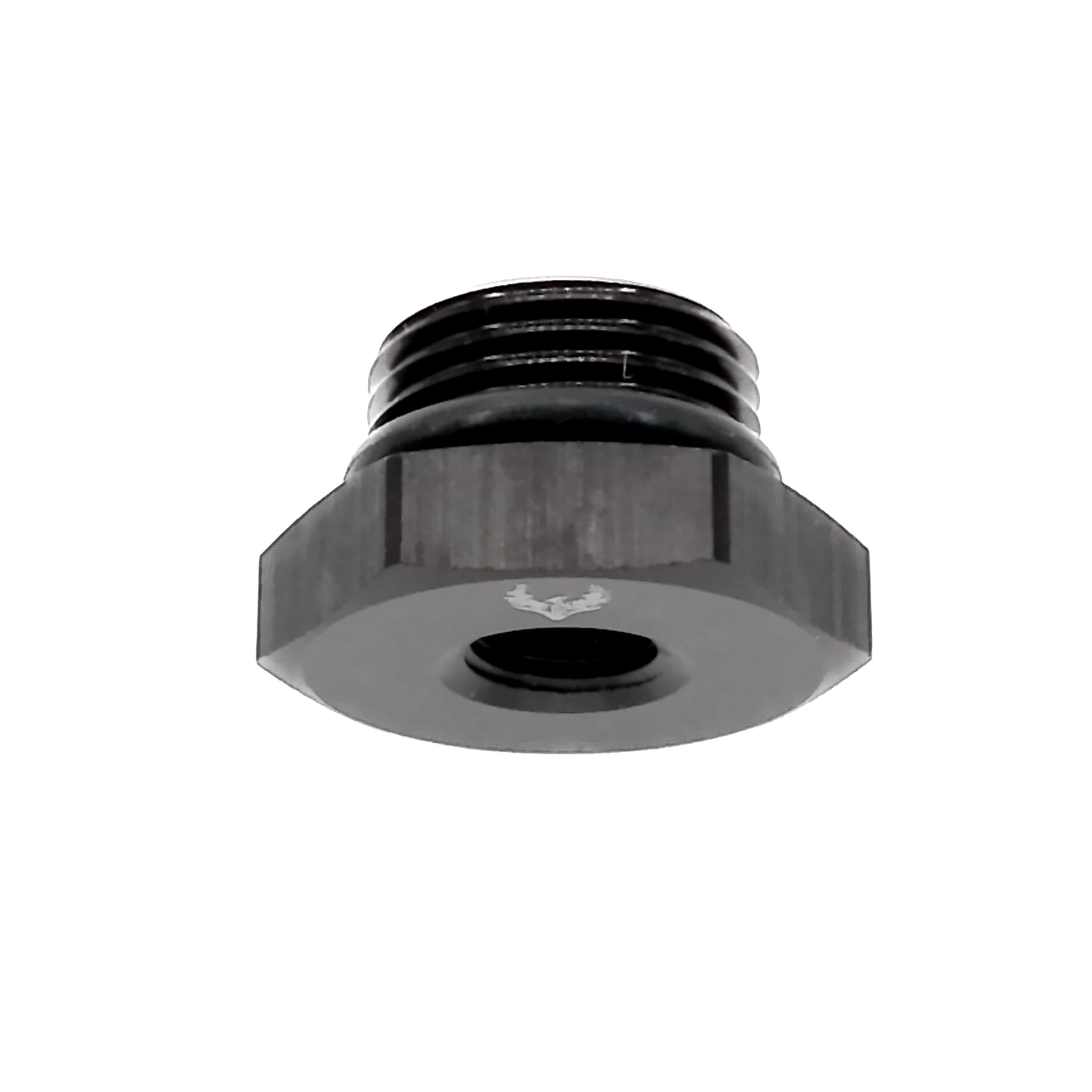 A081418-3 Straight Thread O-Ring Plug -06 with 1/8 Port - Image 1