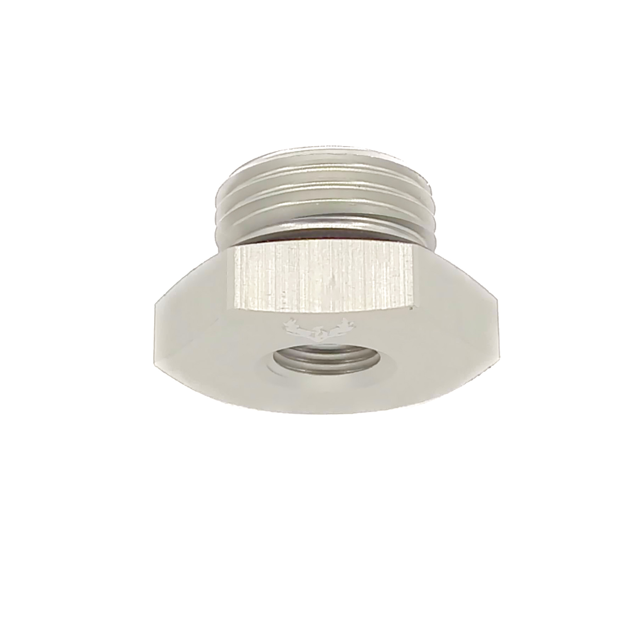 A081418-5 Straight Thread O-Ring Plug -08 with 1/8 Port - Image 1