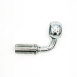 Crimped Banjo Hose End 90° | -03 | 10MM - 3/8