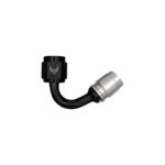 PTFE Crimped Non Swivel Hose End -06 | 120°