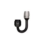 PTFE Crimped Non Swivel Hose End -06 | 180°