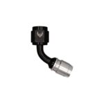 PTFE Crimped Non Swivel Hose End -10 | 60°